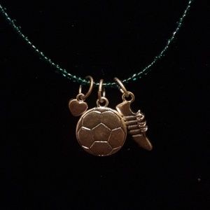 Soccer charm set